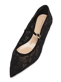 Claudia Lace Ballerina Flats