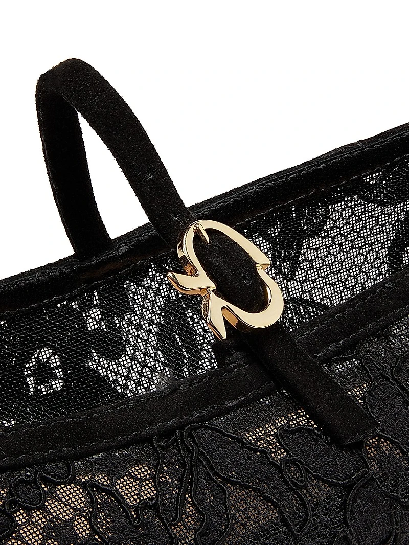 Claudia Lace Ballerina Flats