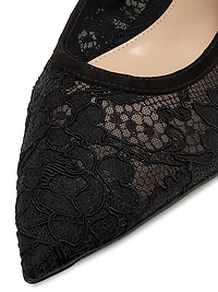 Claudia Lace Ballerina Flats