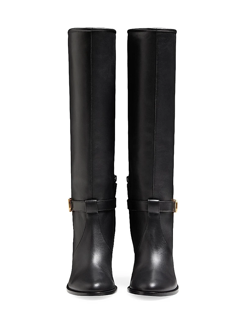 VLogo 75MM Signature Calfskin Boots