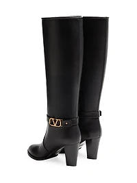 VLogo 75MM Signature Calfskin Boots