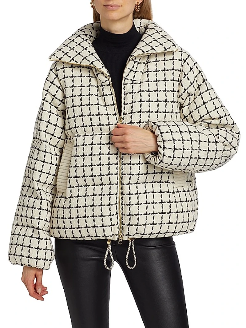 Eugene Plaid Wool-Blend Jacket
