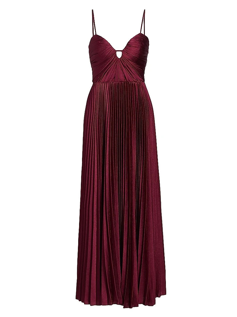 Suzette Satin Maxi Dress