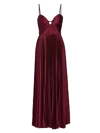 Suzette Satin Maxi Dress