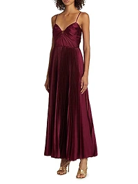 Suzette Satin Maxi Dress