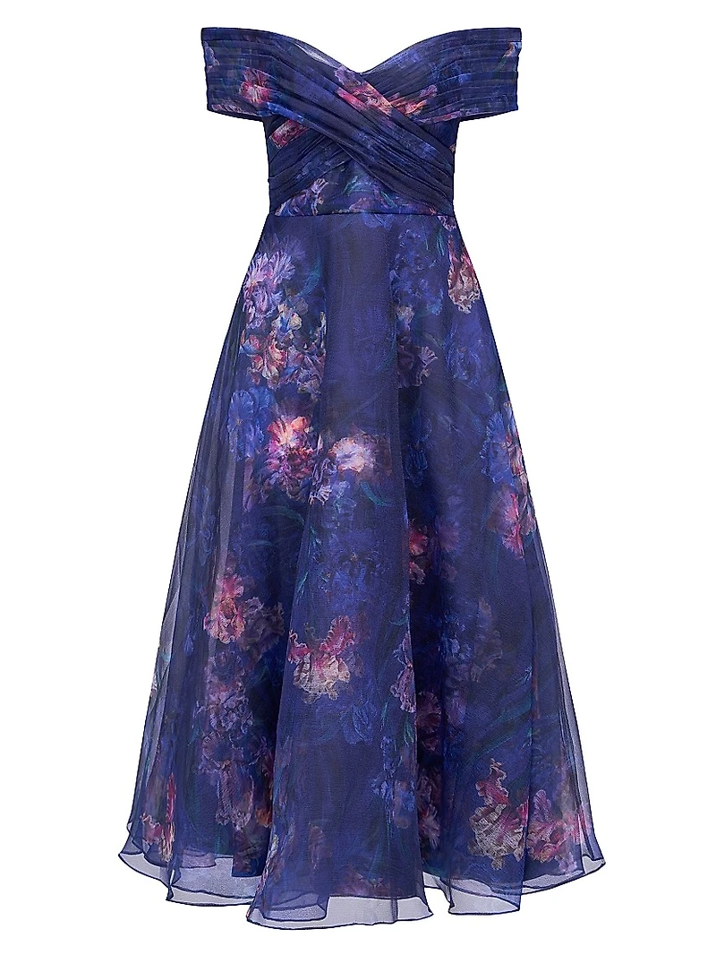 Desiree Floral Fit & Flare Dress