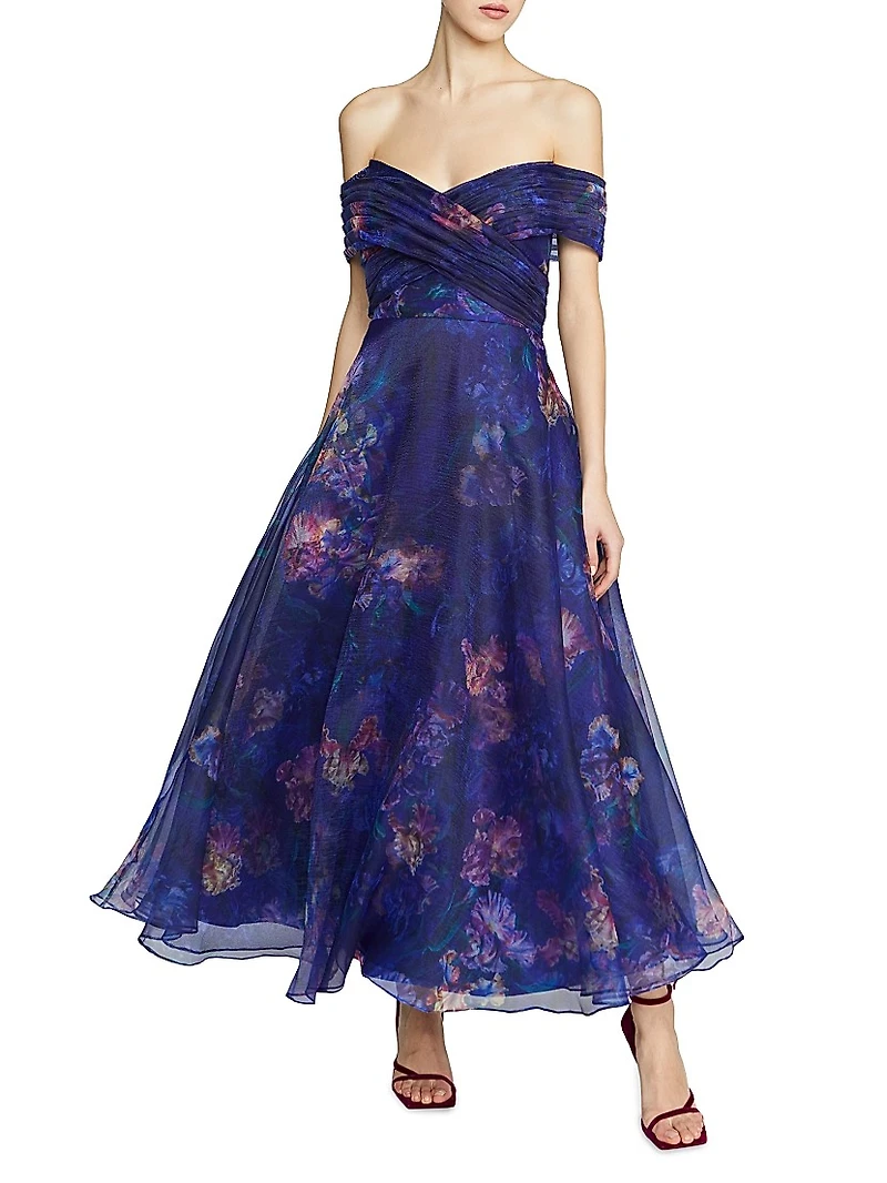 Desiree Floral Fit & Flare Dress