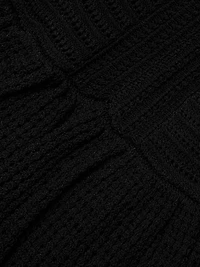 Crochet Sleeveless Midi-Dress