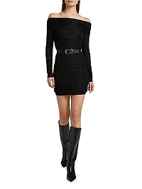 Eidis Off-the-Shoulder Minidress