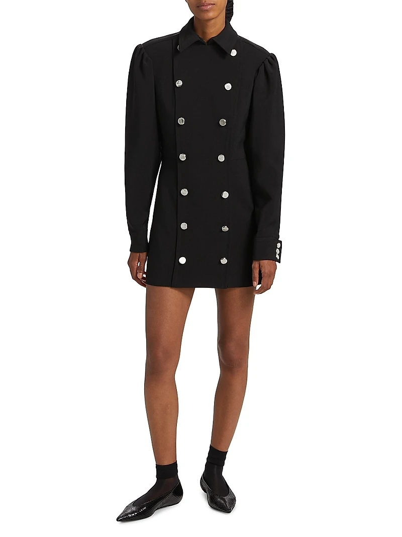 Boge Double-Breasted Minidress