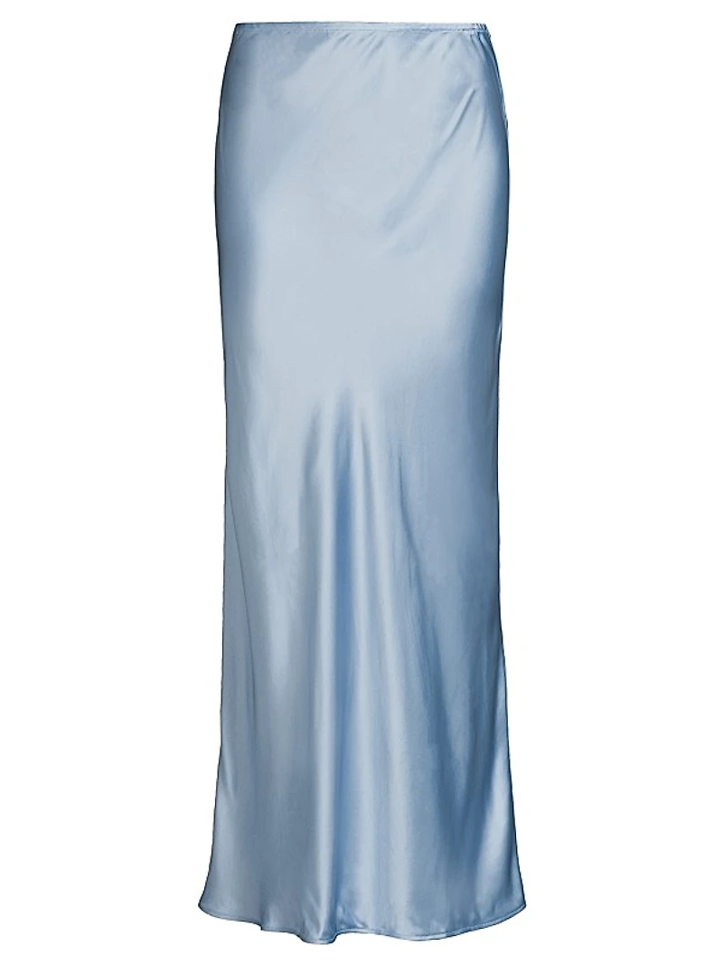 Concetta Satin Maxi Skirt