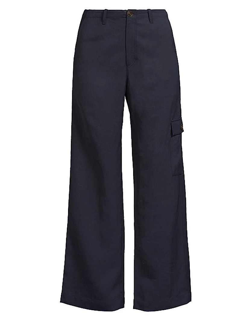 Abra Wide-Leg Cargo Pants