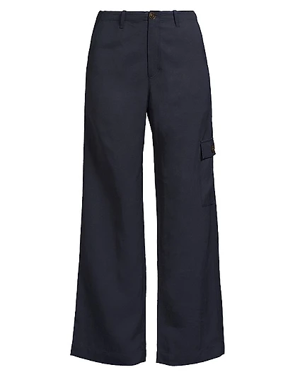 Abra Wide-Leg Cargo Pants