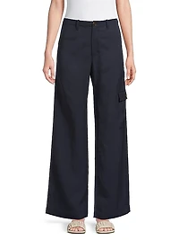 Abra Wide-Leg Cargo Pants