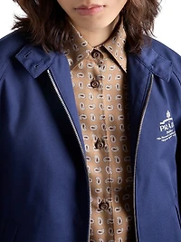 Poplin Blouson Jacket