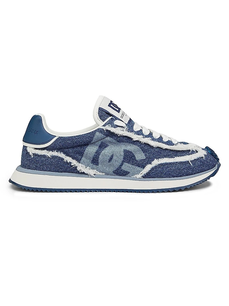 Denim Low-Top Sneakers