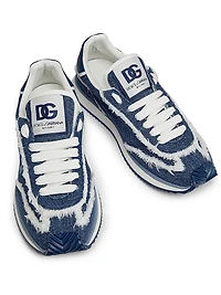 Denim Low-Top Sneakers