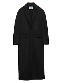 Single-Breasted Cashgora Coat