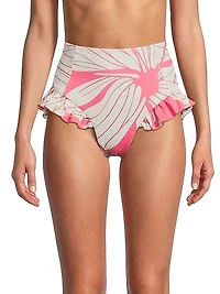 Wila Floral Ruffle Bikini Bottom