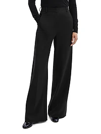 High-Rise Wide-Leg Pants