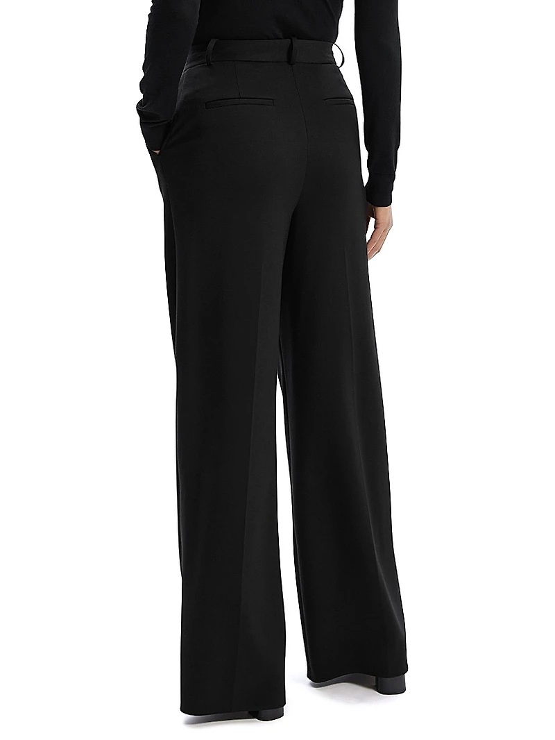 High-Rise Wide-Leg Pants