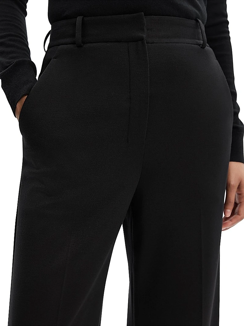 High-Rise Wide-Leg Pants