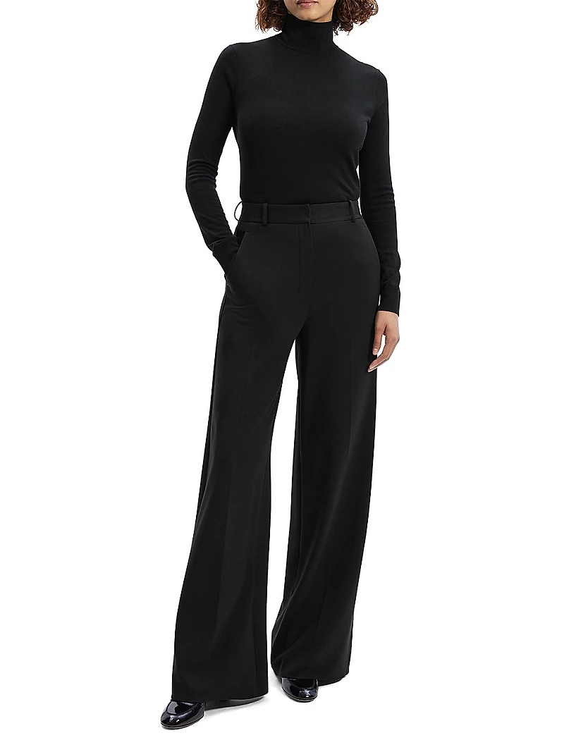 High-Rise Wide-Leg Pants