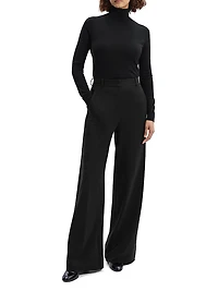High-Rise Wide-Leg Pants