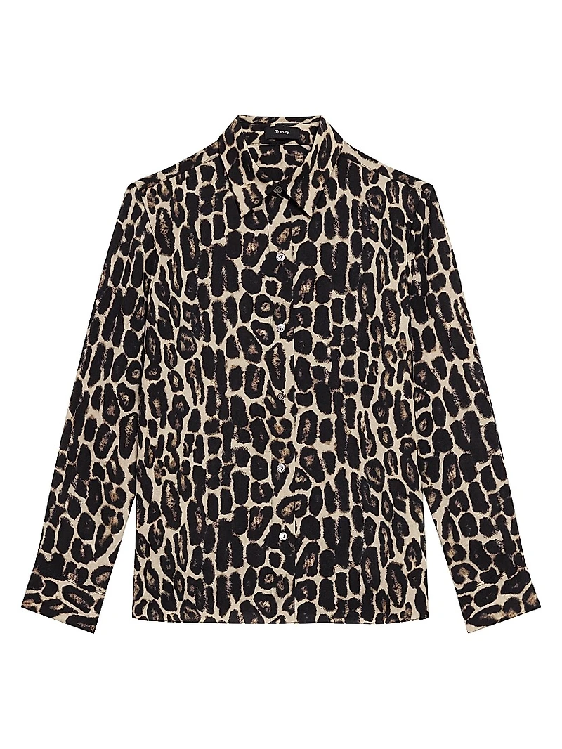 Leopard Long-Sleeve Shirt