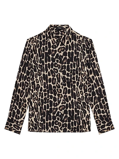 Leopard Long-Sleeve Shirt