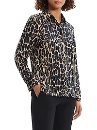 Leopard Long-Sleeve Shirt
