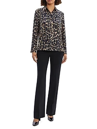 Leopard Long-Sleeve Shirt