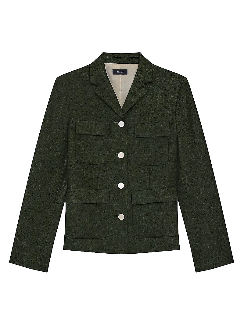 Wool Military Jacket