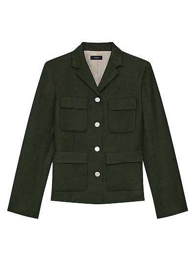 Wool Military Jacket