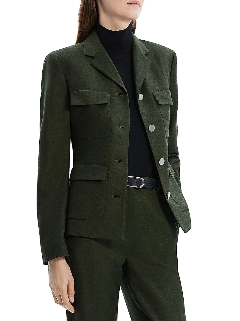 Wool Military Jacket