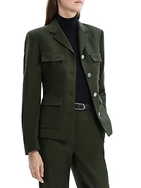Wool Military Jacket