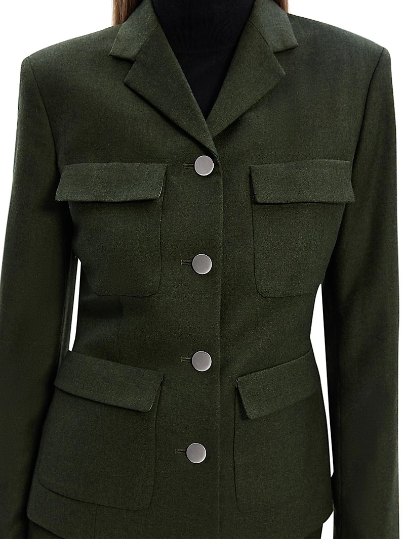 Wool Military Jacket