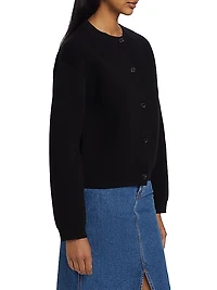 Structured Cotton Cardigan