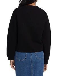 Structured Cotton Cardigan