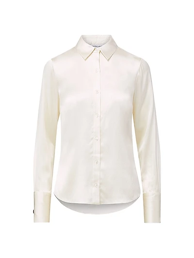 Monique Silk-Blend Shirt