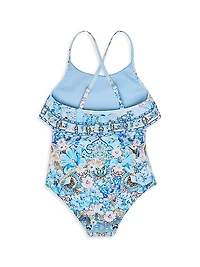 Little Girl's & Girl's Al Manial Palace Memoirs One-Piece Swimsuit