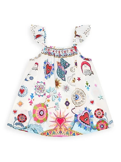 Baby Girl's Rainbow Roads Dress