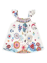 Baby Girl's Rainbow Roads Dress