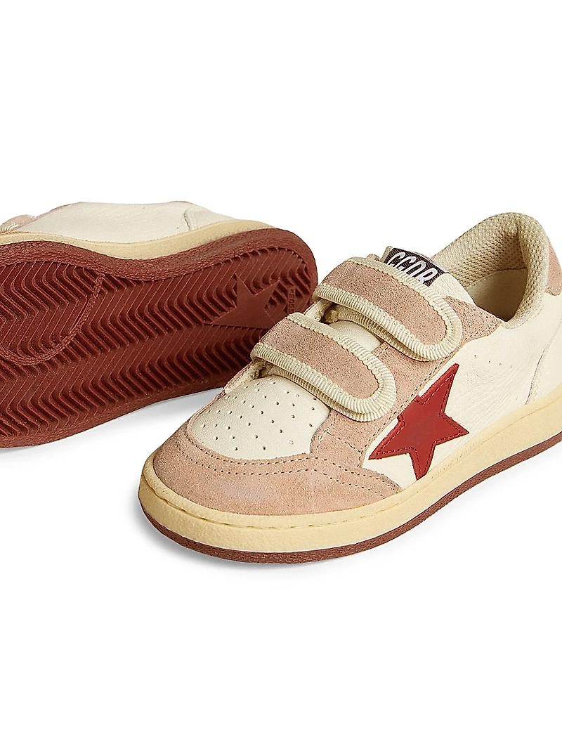 Baby's, Little Kid's & Ballstar Suede Sneakers