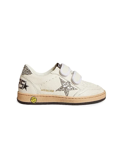 Baby Girl's, Little Girl's & Ballstar Glitter Star Sneakers
