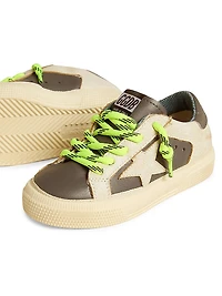 Baby's, Little Kid's & May Leather Platform Sneakers