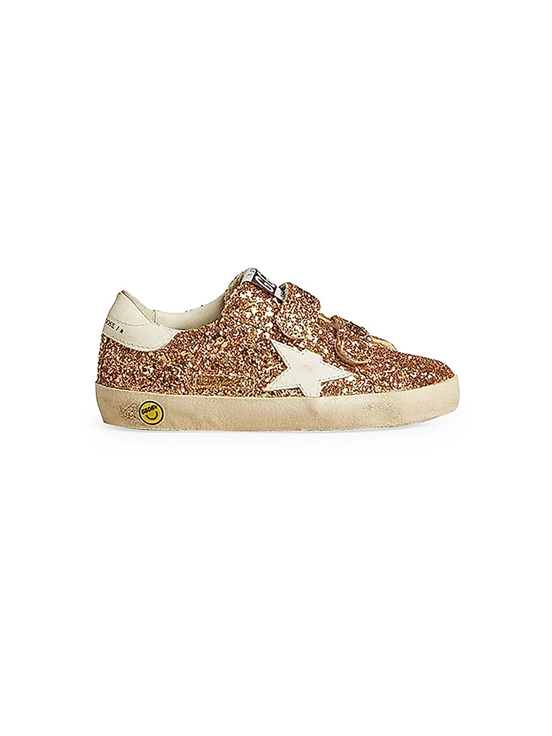 Baby Girl's, Little Girl's & Old School Glitter Sneakers