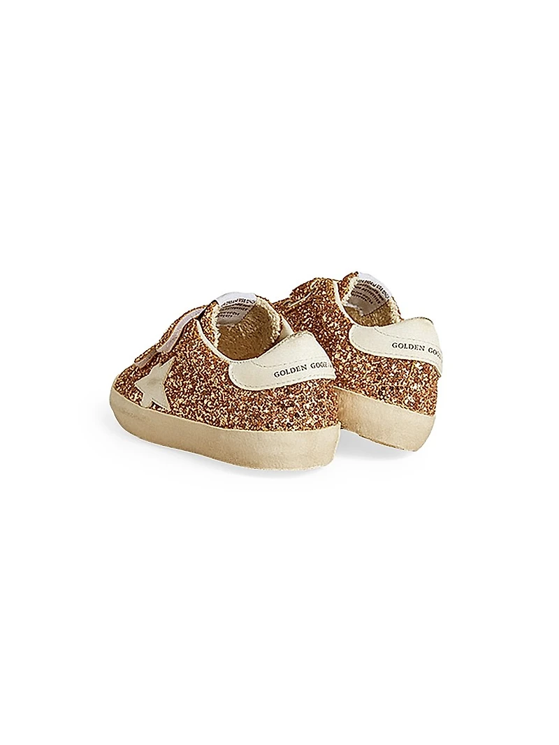 Baby Girl's, Little Girl's & Old School Glitter Sneakers