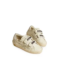 Baby Girl's, Little Girl's & Old School Leather Printed Sneakers