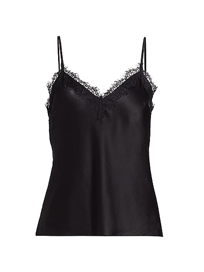 Ciarlo Silk-Lace Camisole Top